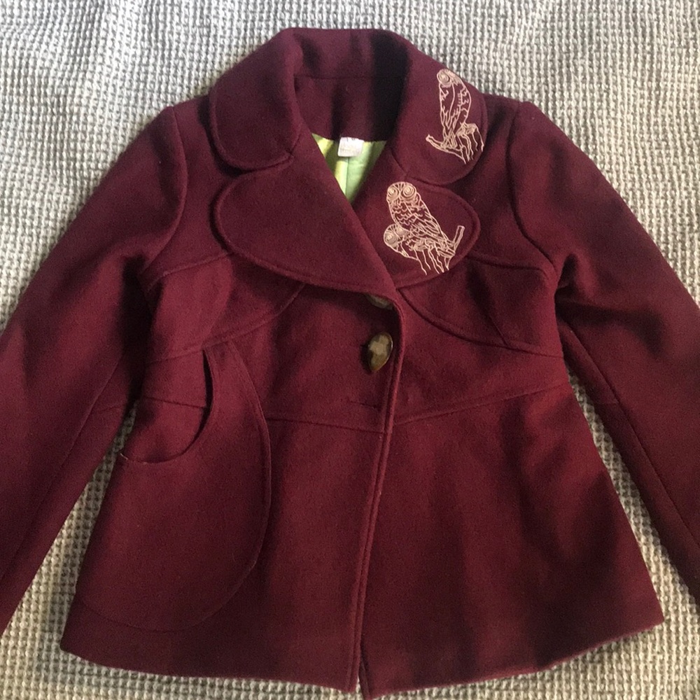 Dagg and Stacey wool coat